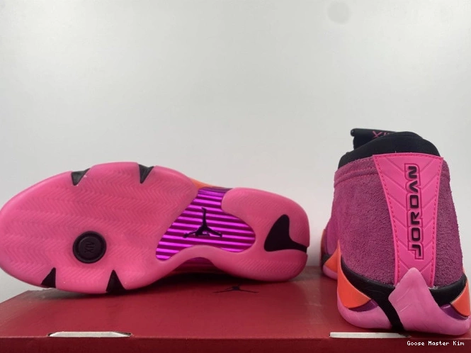 14 Jordan Pink Low Shocking (W) DH4121-600 Retro 0811